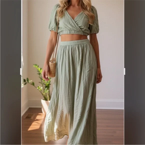 Petal and Pup Skirt Set - Picture 3 of 8